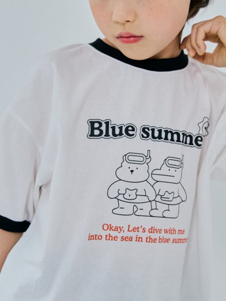 Blue Summer Tee