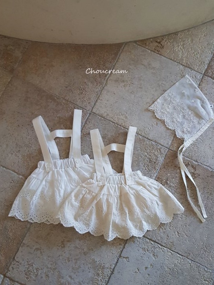 Lace Dungarees Frill Bloomers