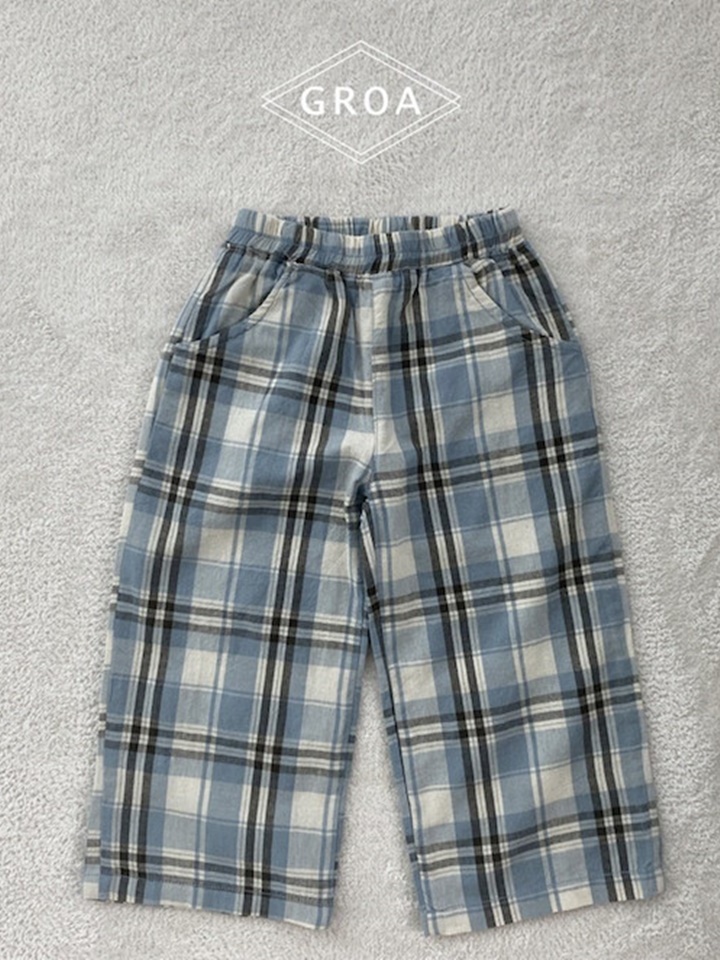 L Check Pants