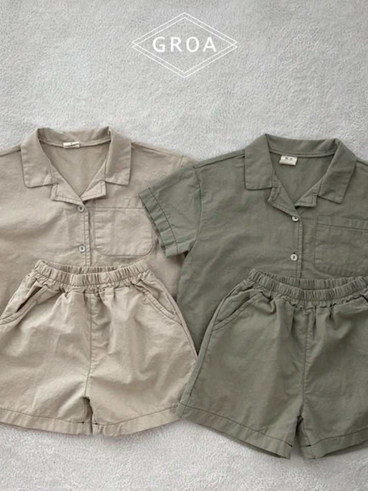 L Stitch Top Bottom Set