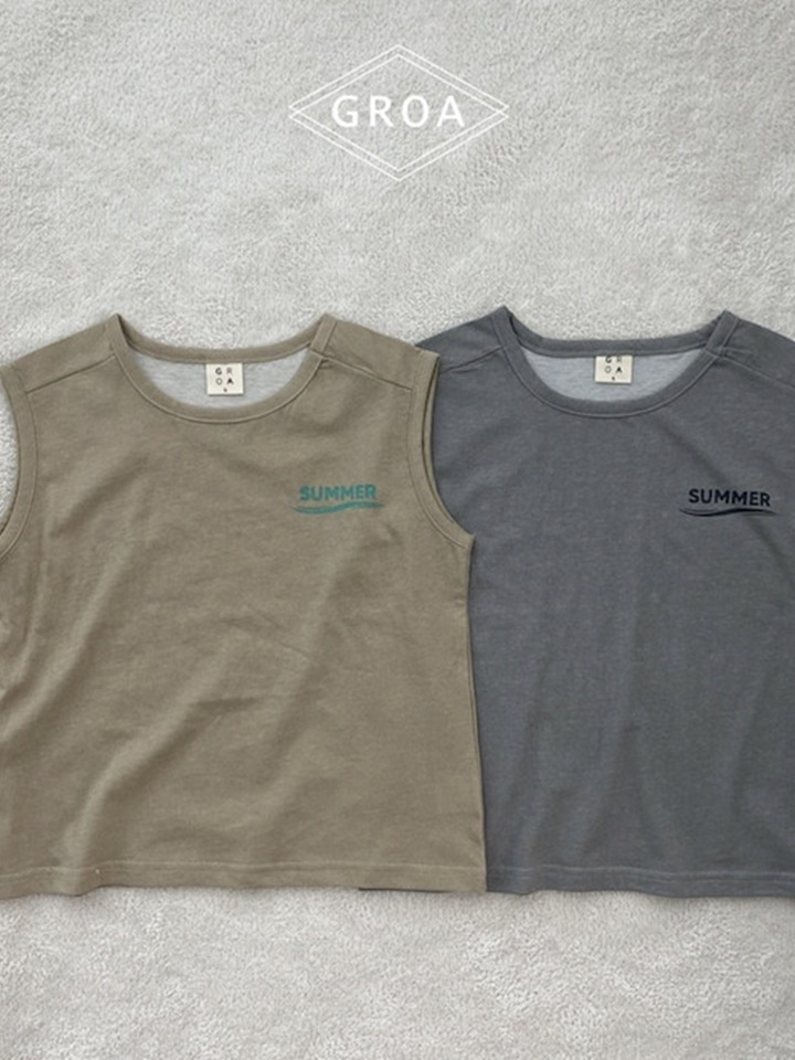 Summer Pig Sleevelss Tee