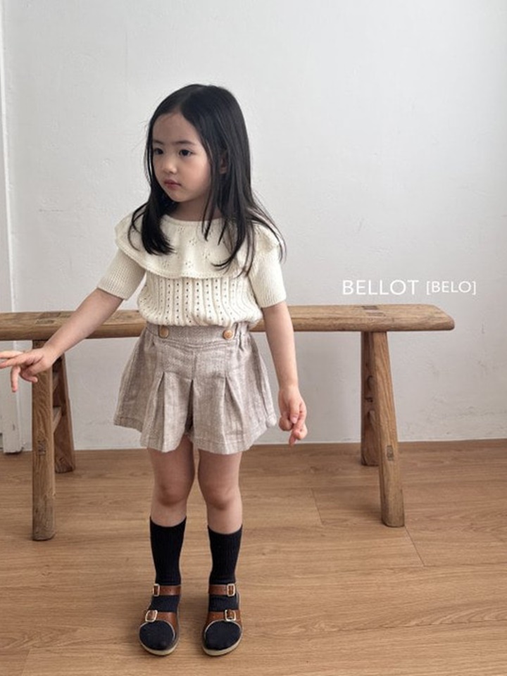 Herringbone Skirt Pants