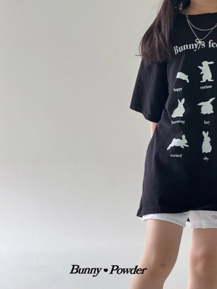 Feeling Bunny Tee With Mom