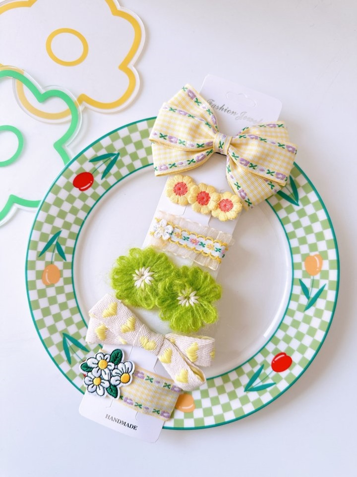 Blooming Flower Hair Pin Set