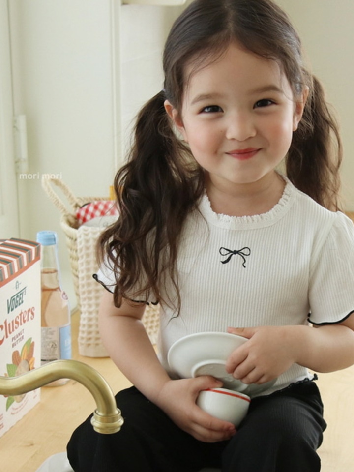 Double Ribbon Rib Tee