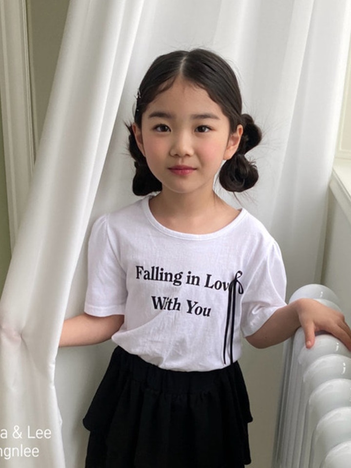 Love Ribbon Shirring Tee