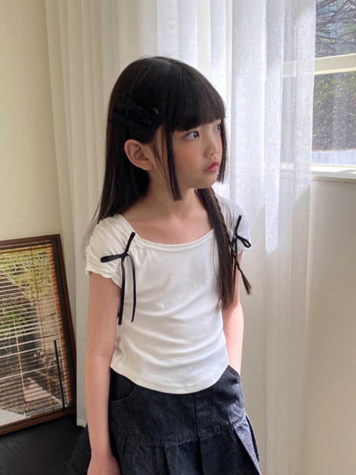 Ribbon Shirring Tee