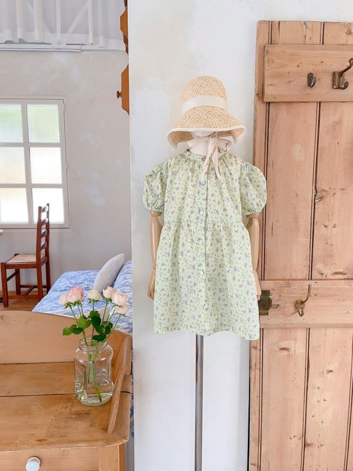 Rose Flower Paint One-Piece