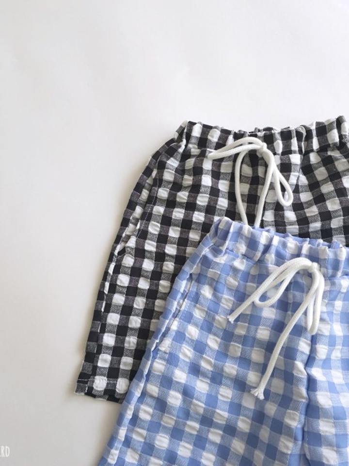 Check Cropped Shorts