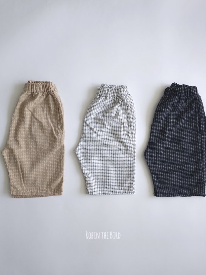Mini Check Wide Pants