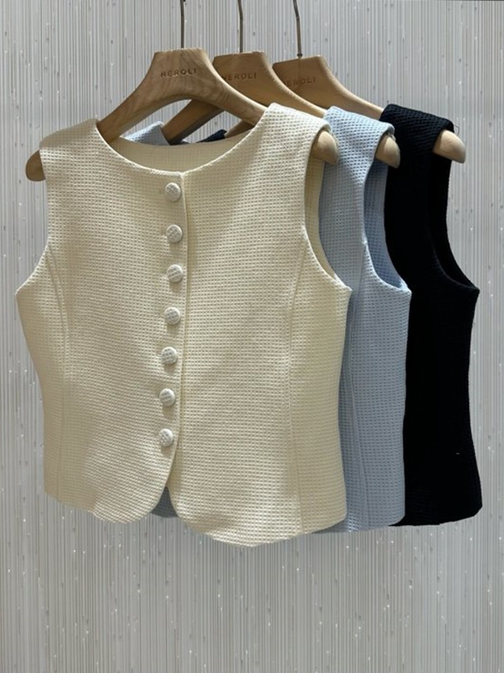 H Waffle Vest