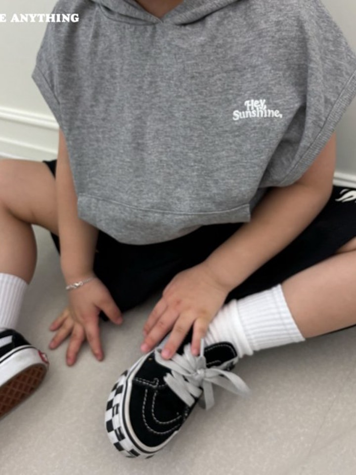 Shine Hoody Sleeveless Tee