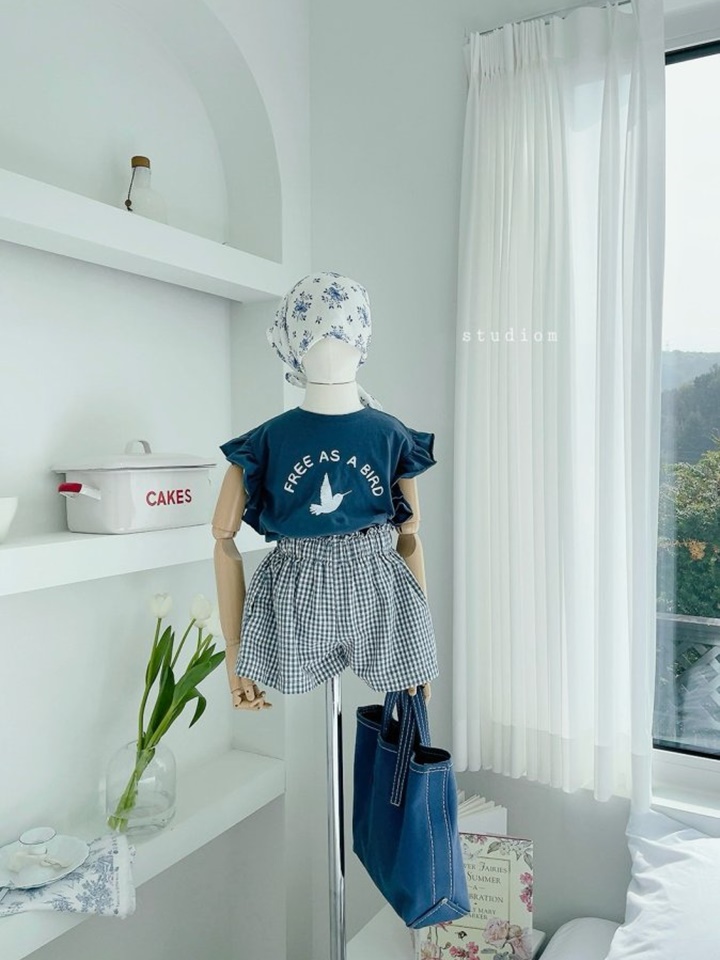 Bird Paint Frill Tee