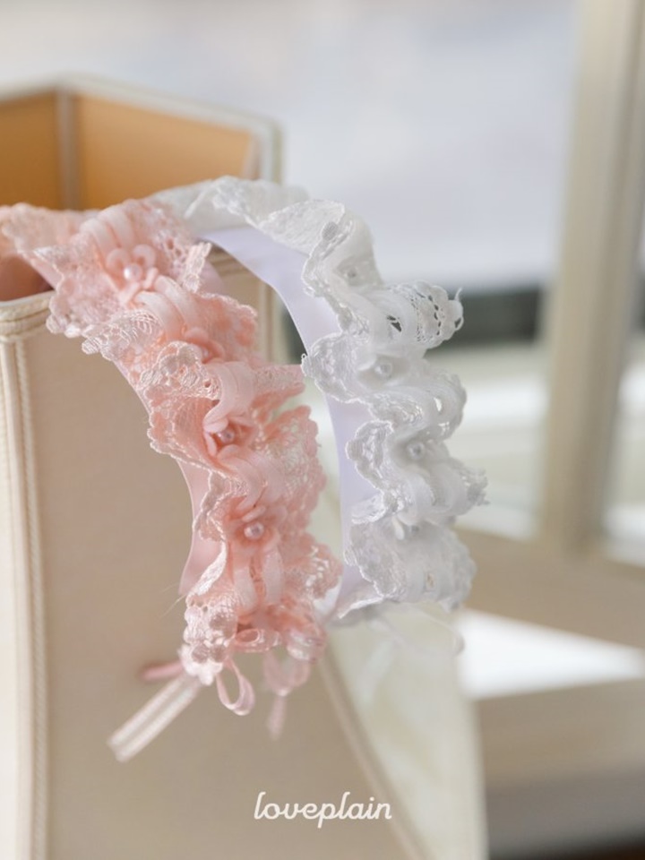 Pearl Flower Hair Band