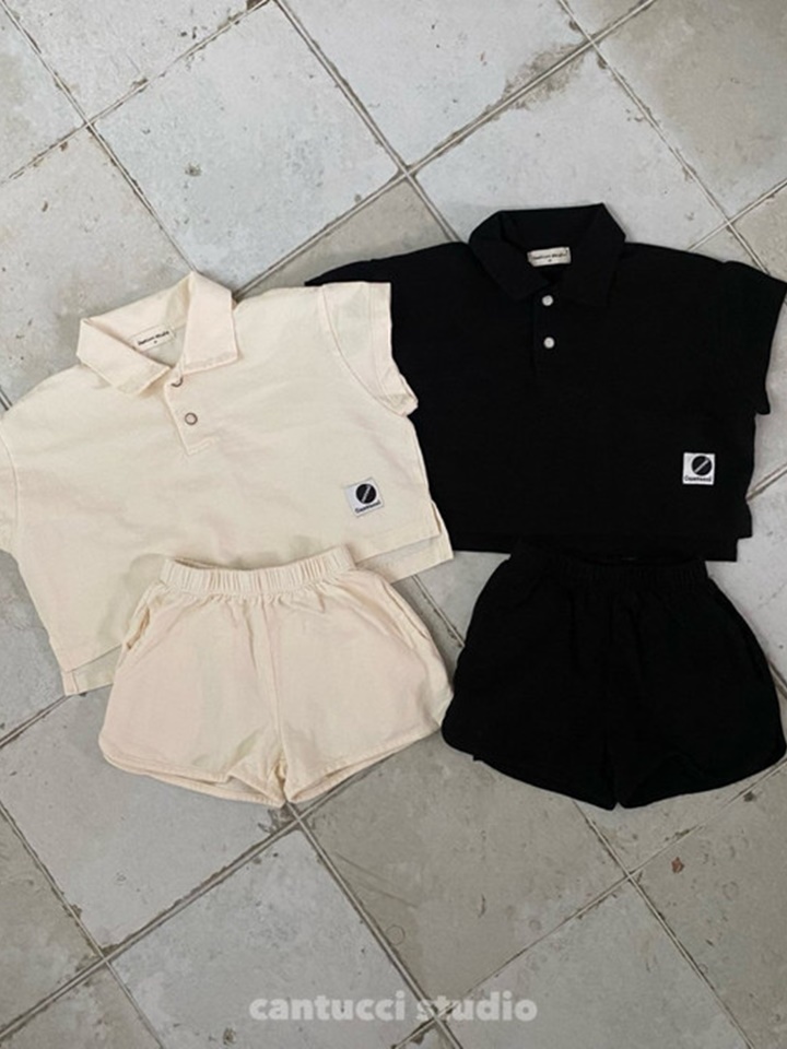 Peso Collar Top Bottom Set