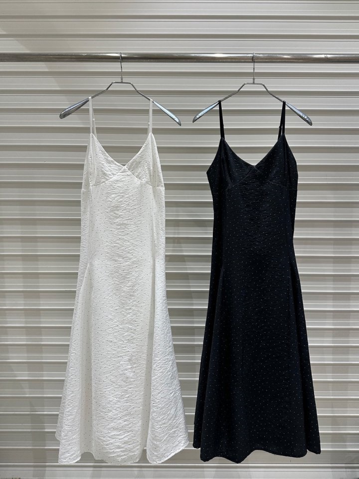 Dot Flare One-Piece
