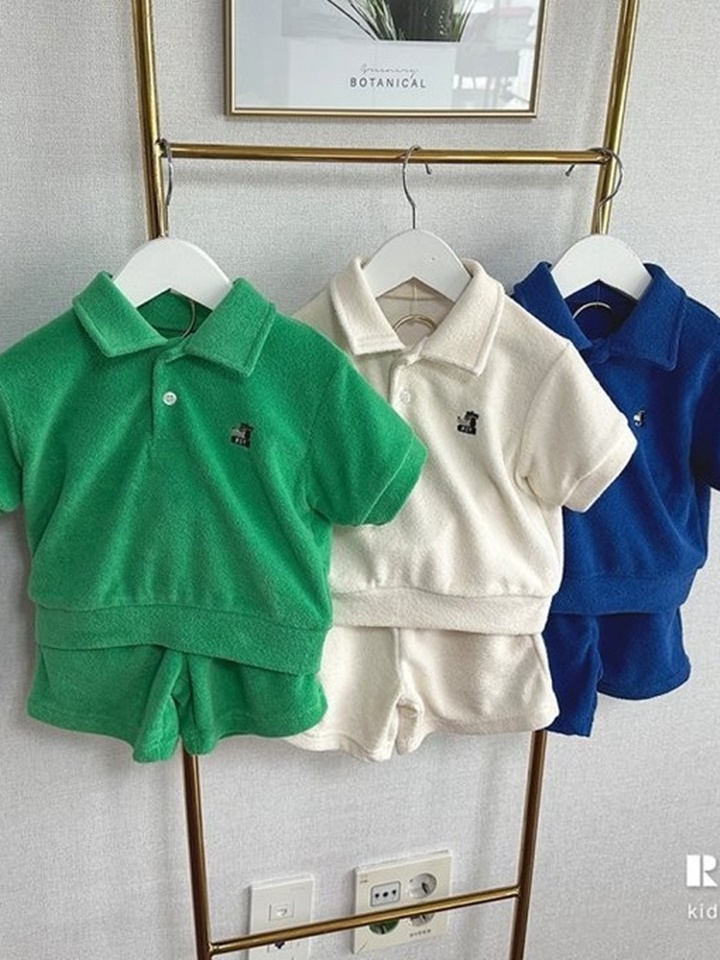 Ttori Terry Top Bottom Set