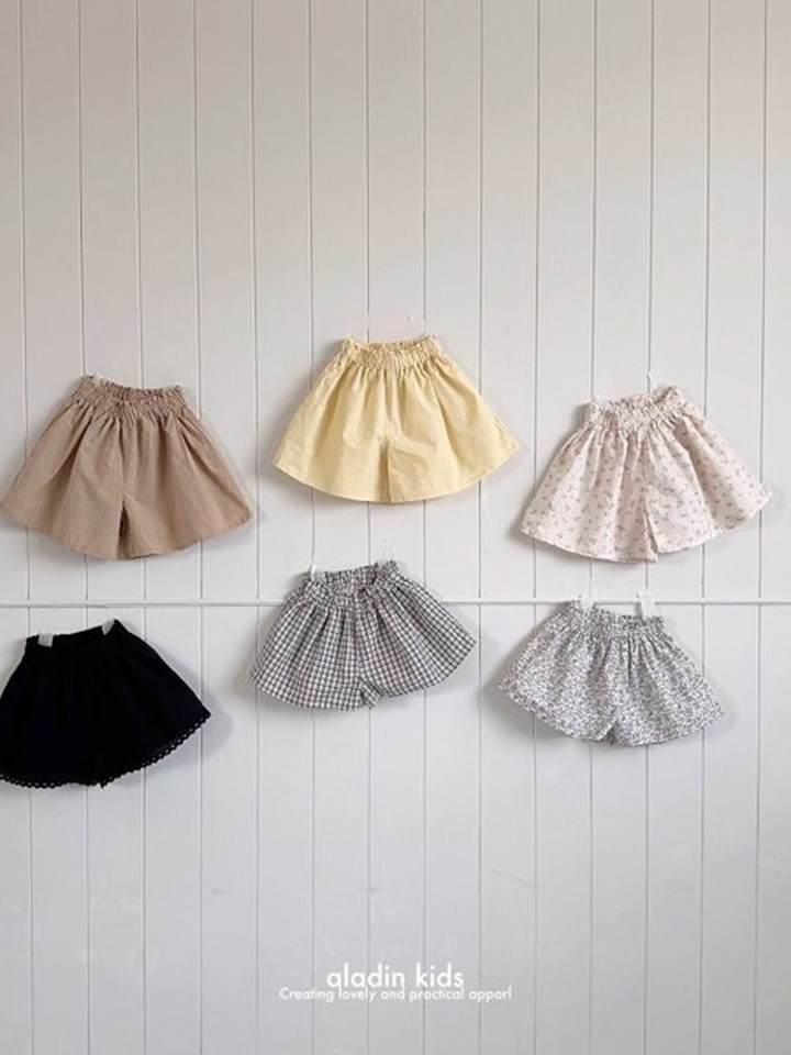 Gather Skirt Pants