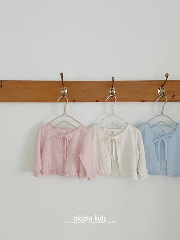 Ribbon Frill Cardigan