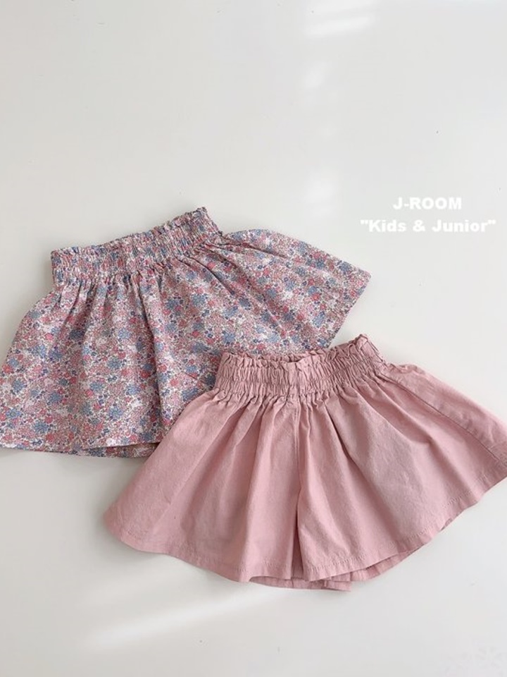 Shirring Wrinkle Skirt Pants