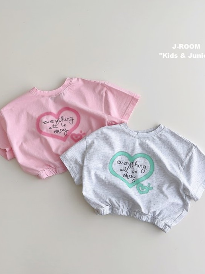 Banding Heart Paint Tee