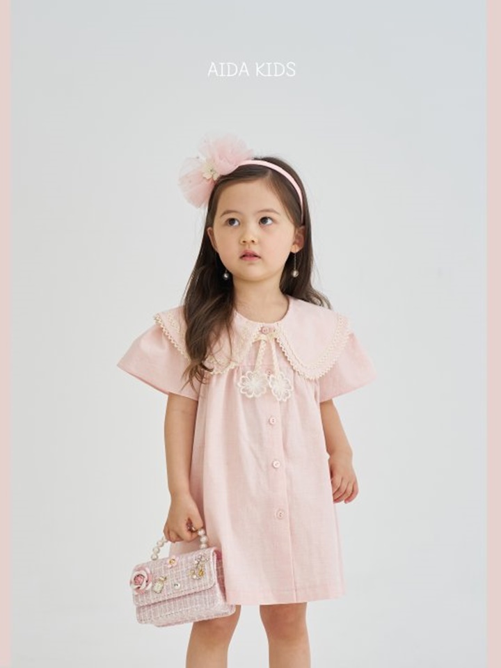 Pink Sarah Bubble  One-Piece