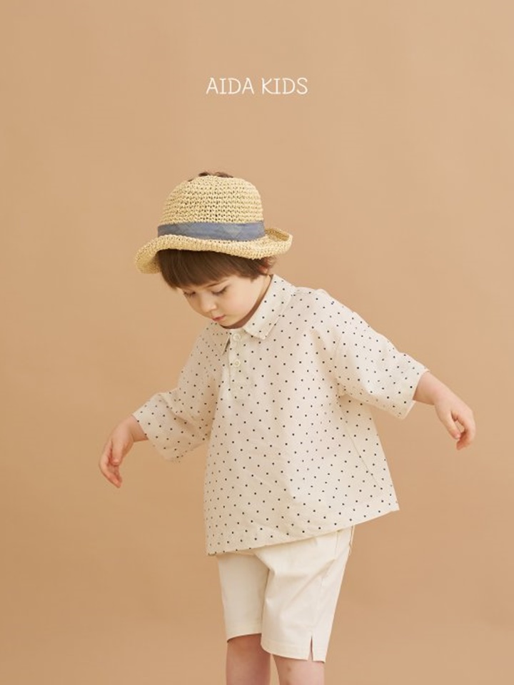 Dot Boxy Shirt