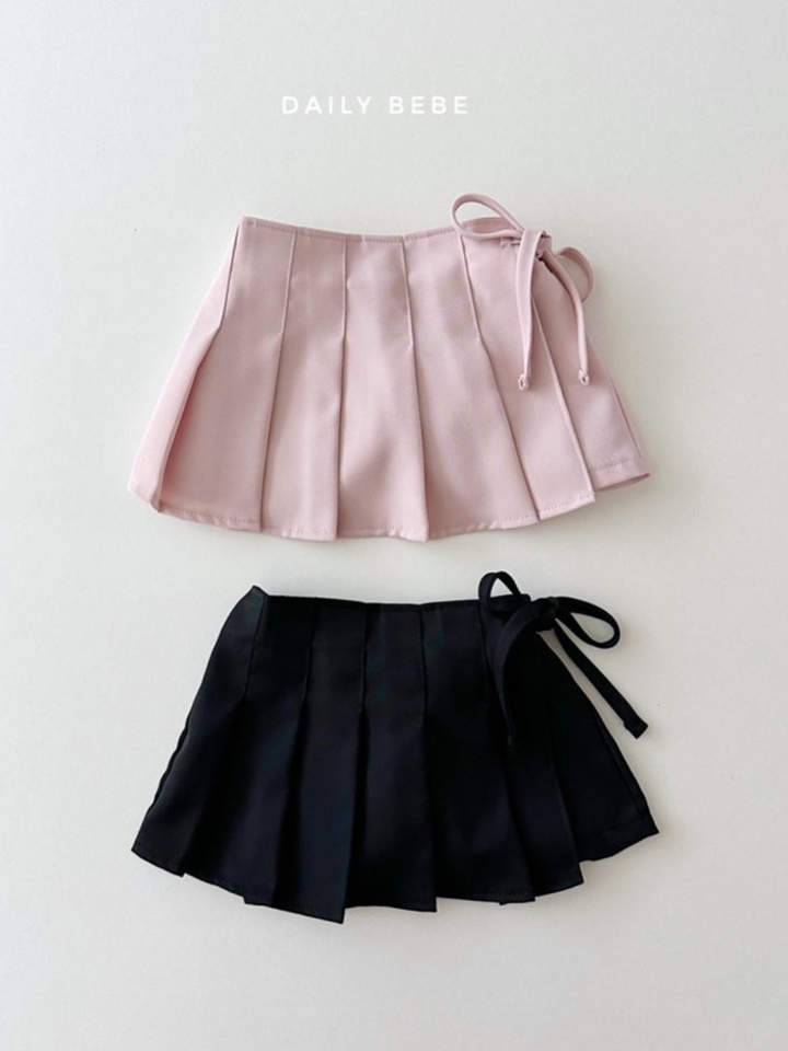 Ribbon Wrinkle Skirt