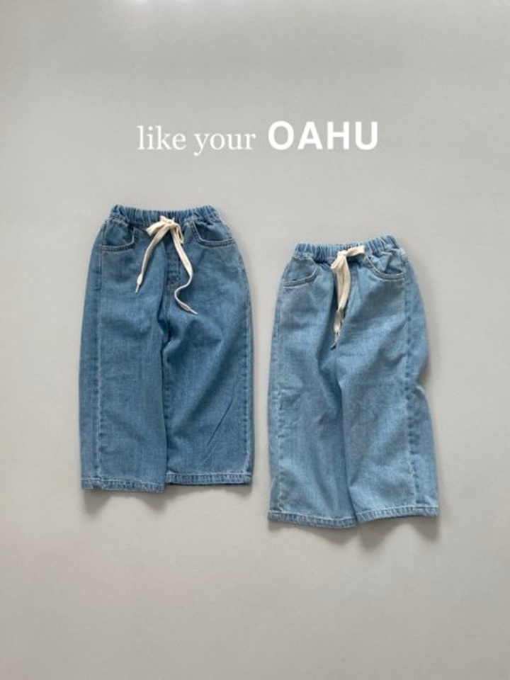 Shalrang Wide Denim Pants