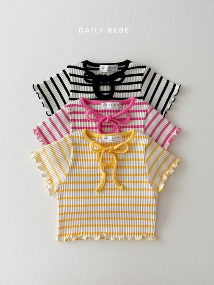 Terry Ribbon Tee