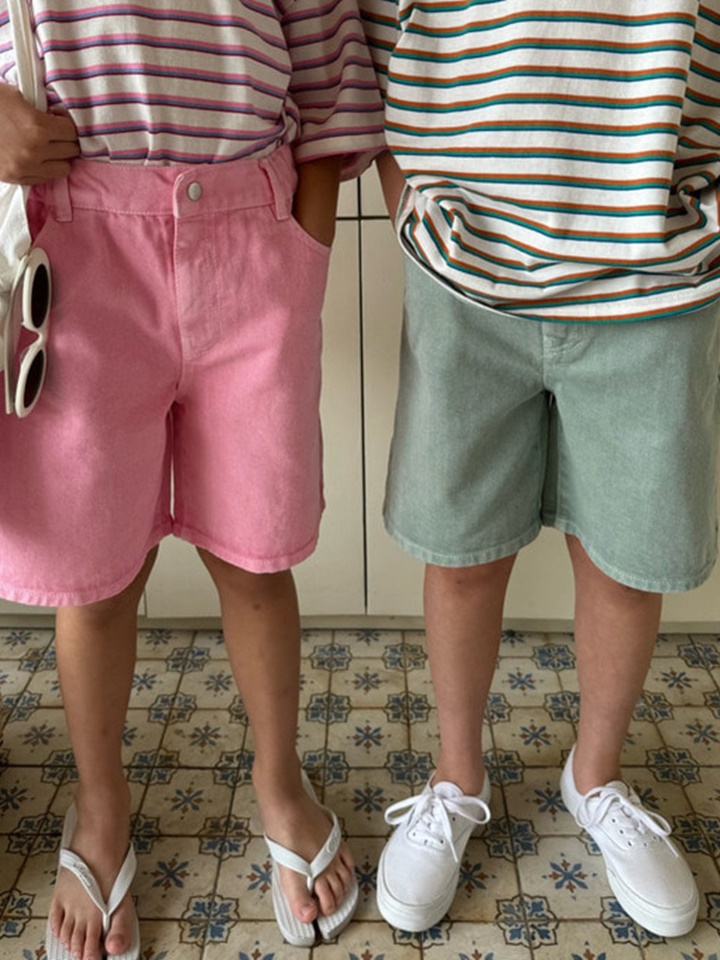 Market Piece-Dyed Shorts