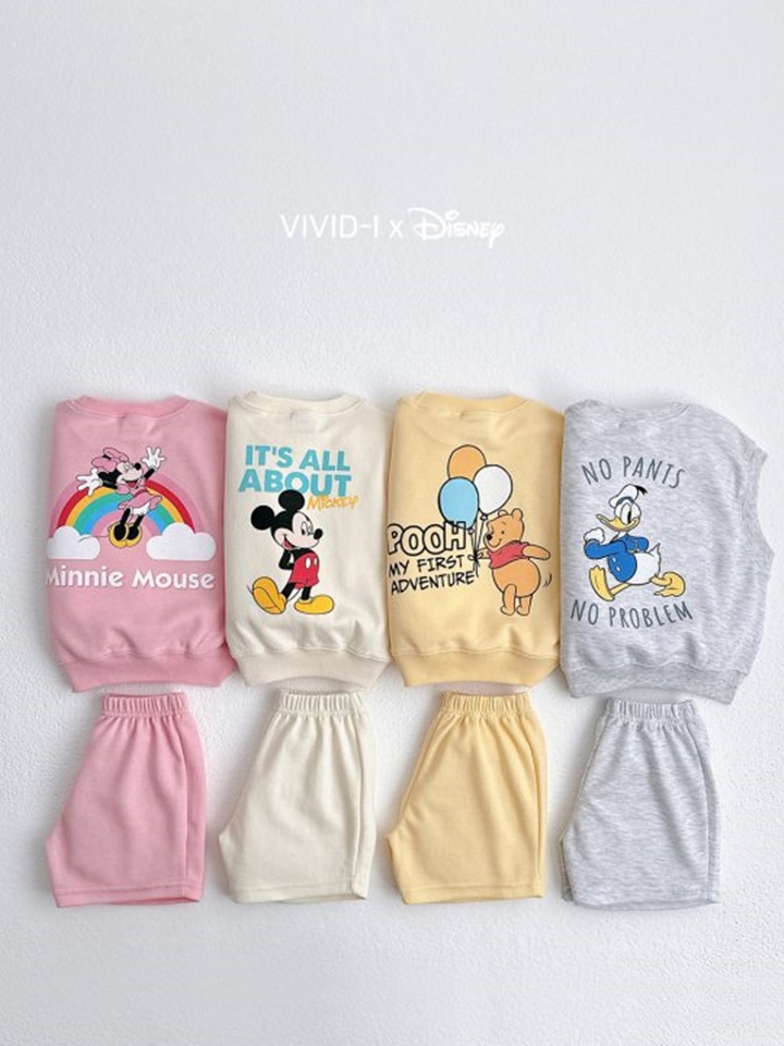 D Friends Vest Top Bottom Set