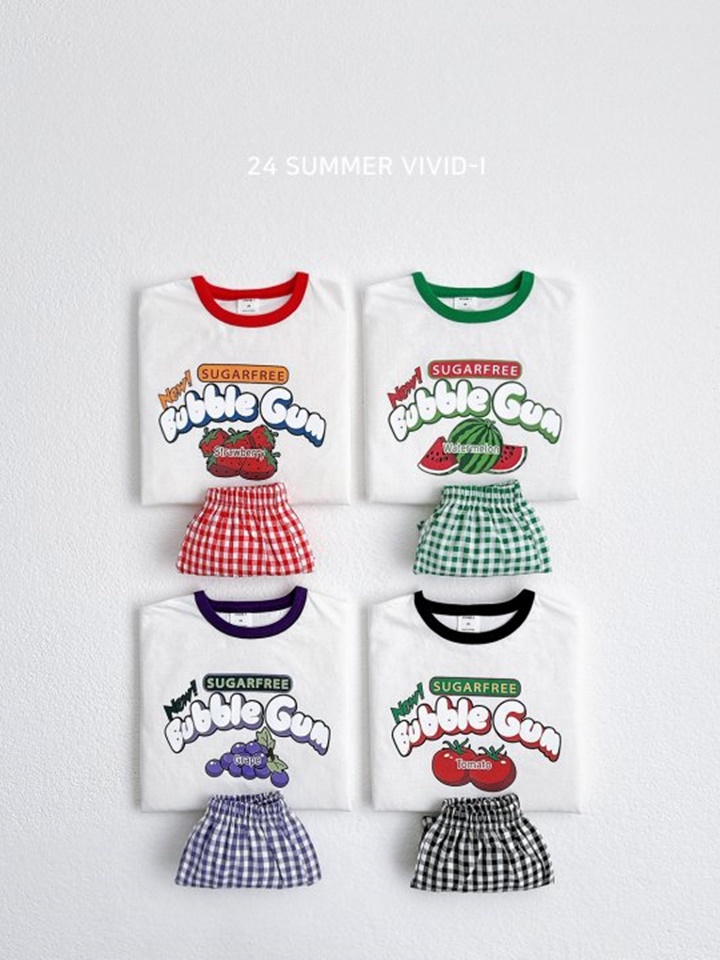 Fruit Check Top Bottom Set