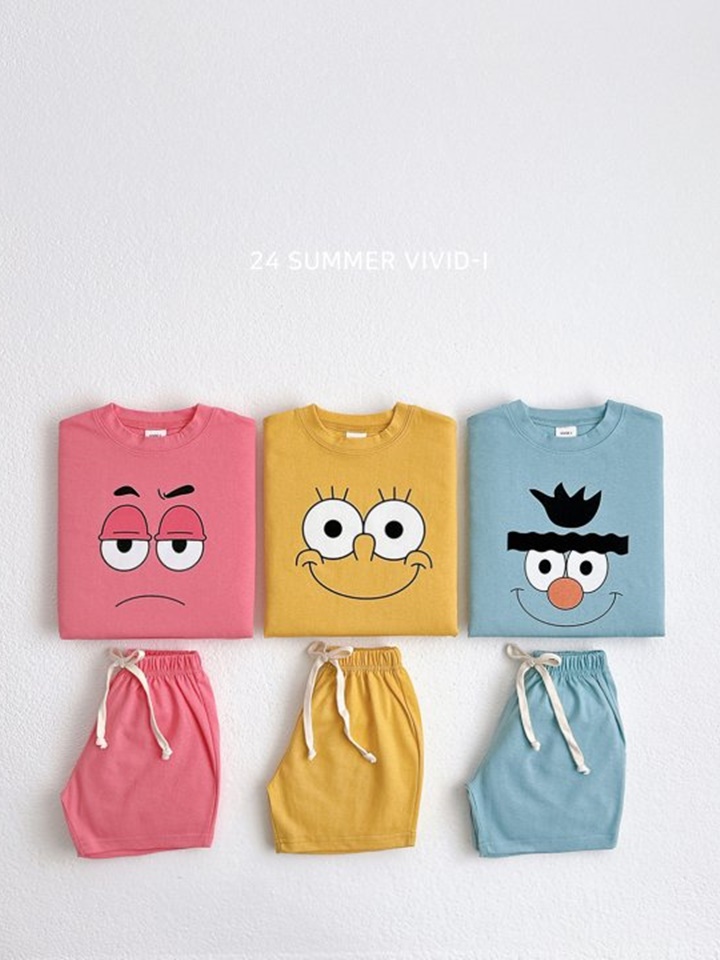 Summer Eye Nose Top Bottom Set