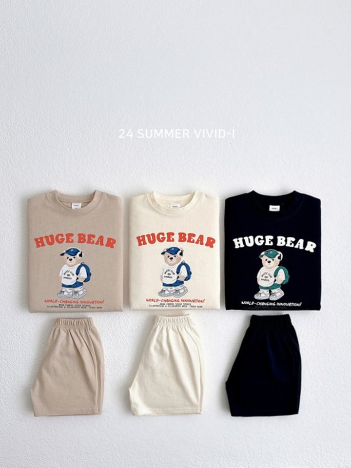 School Bear Top Bottom Set