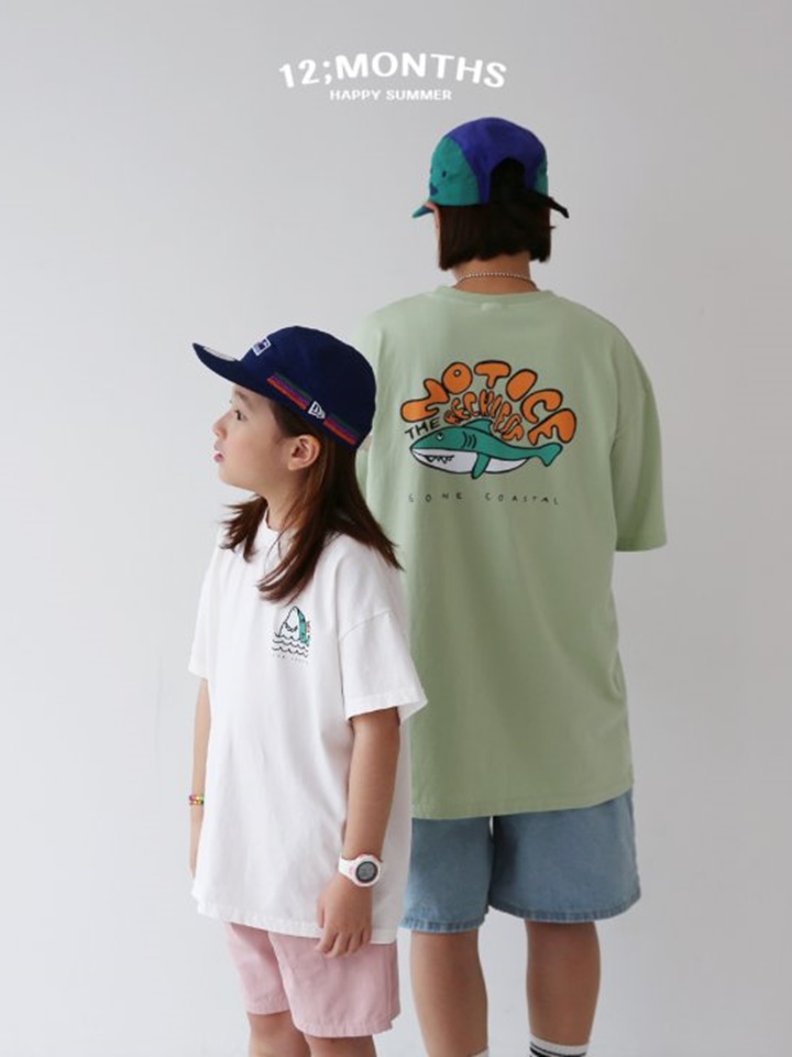 Shark Tee With Mom