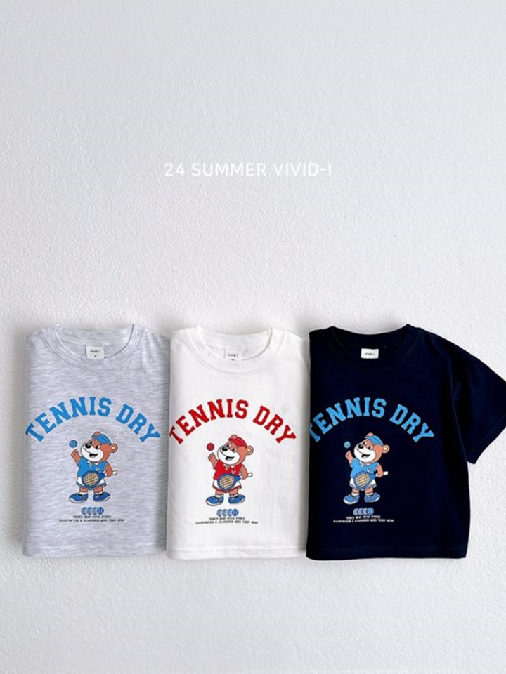 Tennis Bear Short Sleeve Tee