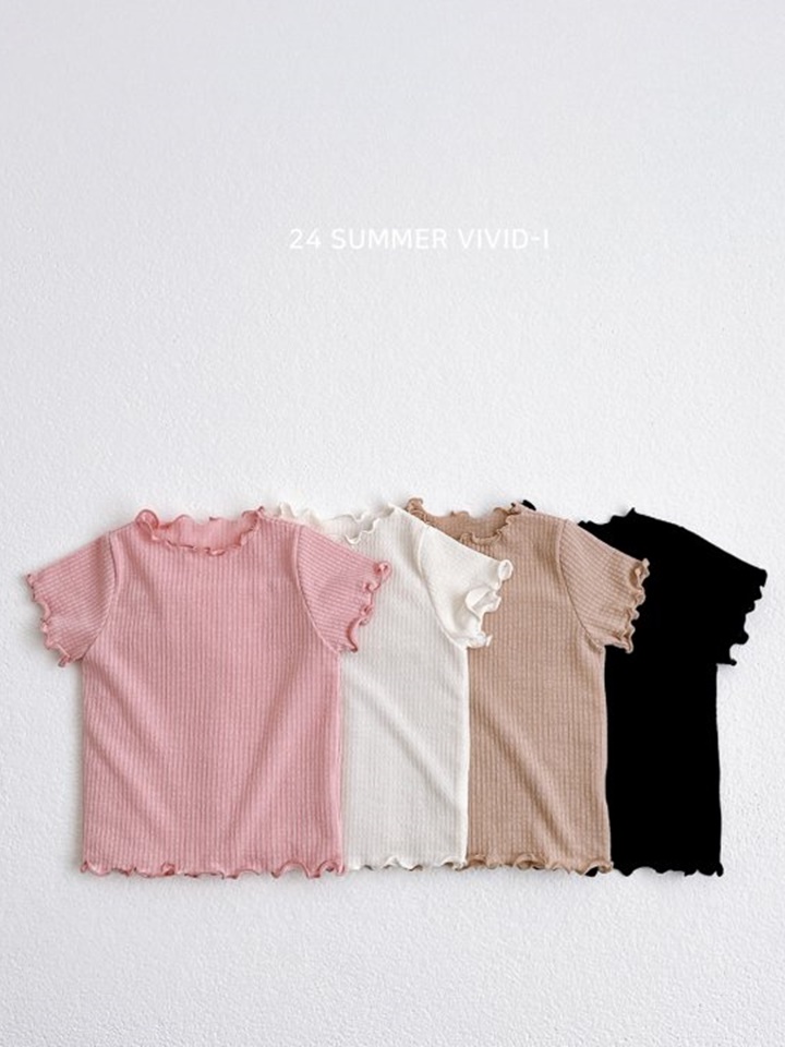 Rib Terry Short Sleeve Tee