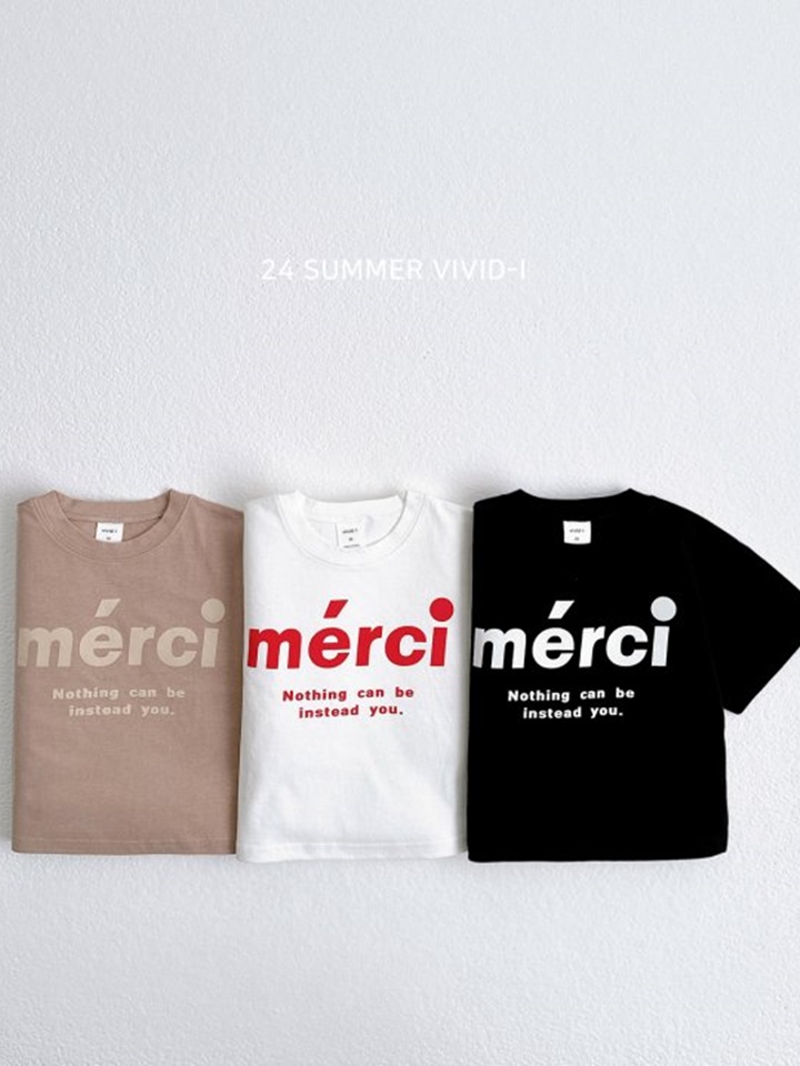 Merci Short Sleeve Tee