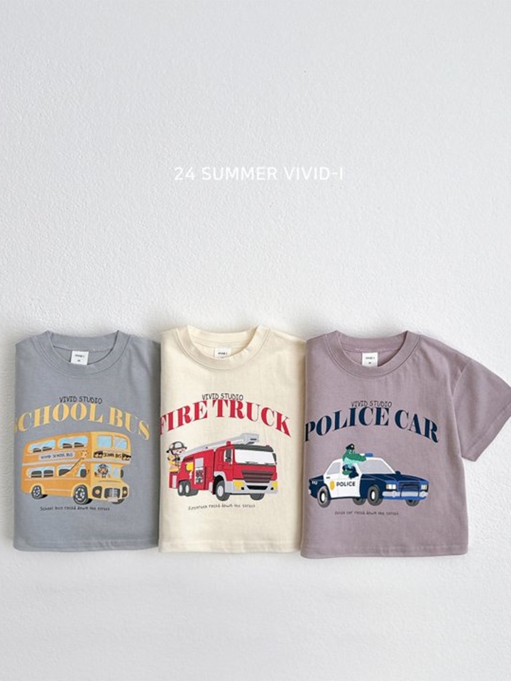 Animal Car Short Sleeve Tee