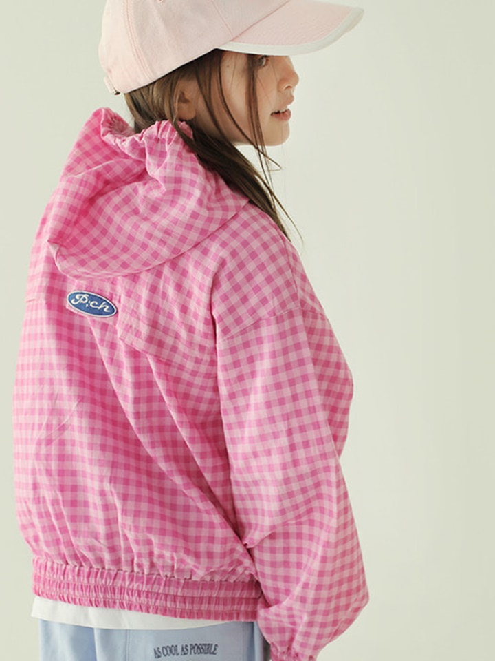 Check Windbreak Jacket