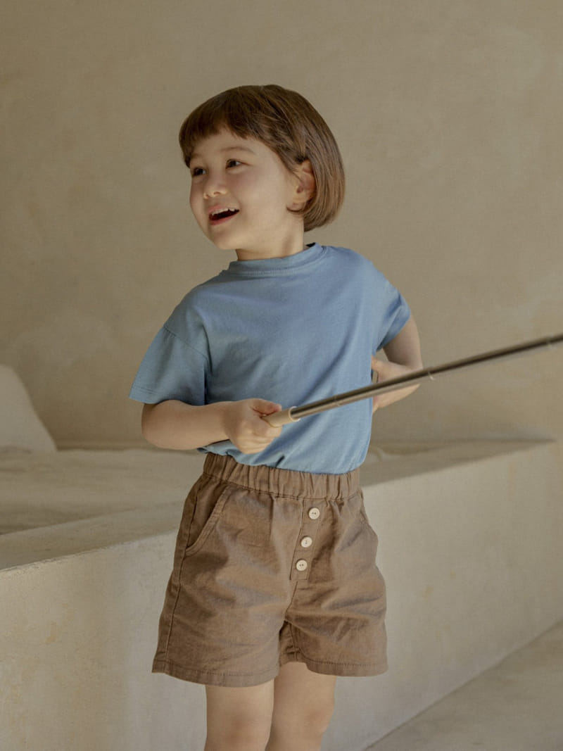 A-Market - Korean Children Fashion - #Kfashion4kids - Button Pants - 9