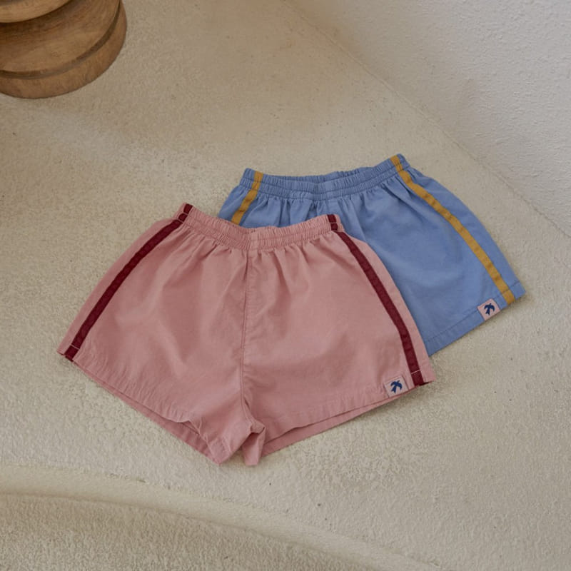 A-Market - Korean Children Fashion - #childrensboutique - Tape Shorts - 2