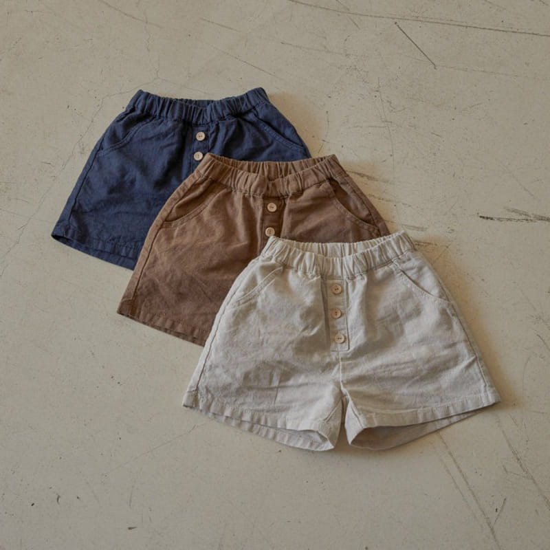 A-Market - Korean Children Fashion - #designkidswear - Button Pants - 3