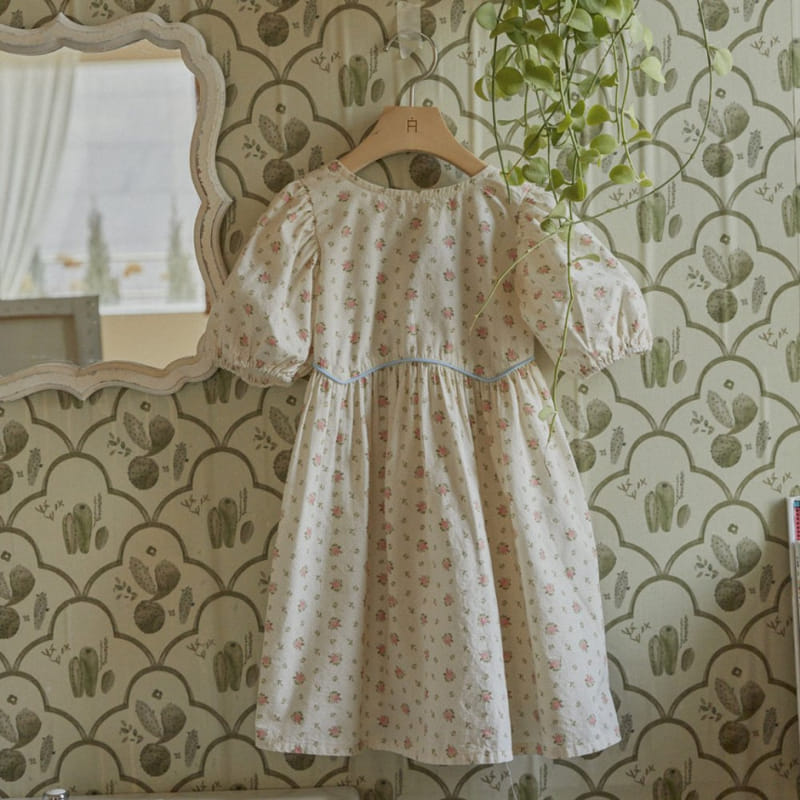 A-Market - Korean Children Fashion - #designkidswear - Flower Bbing One-Piece - 2