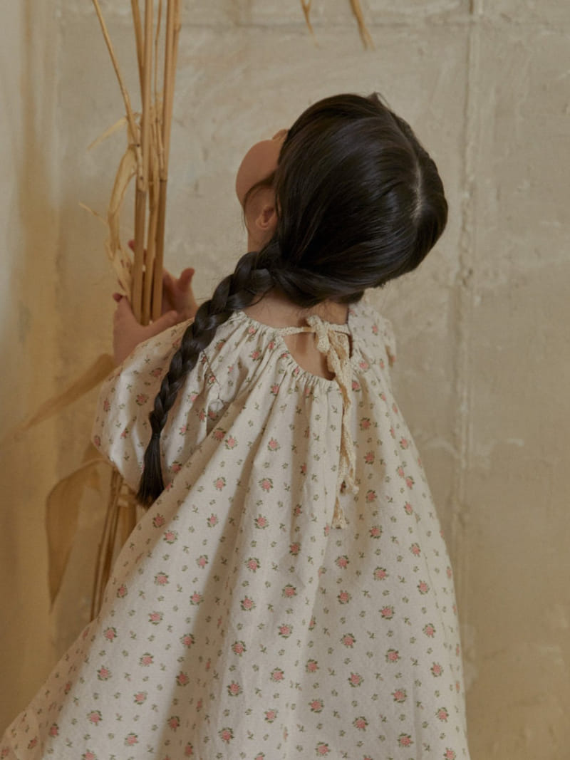 A-Market - Korean Children Fashion - #discoveringself - Flower Bbing One-Piece - 3