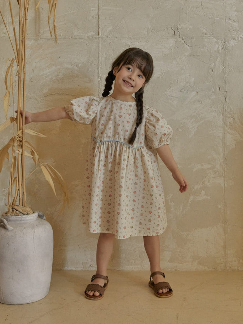A-Market - Korean Children Fashion - #kidsstore - Flower Bbing One-Piece - 6
