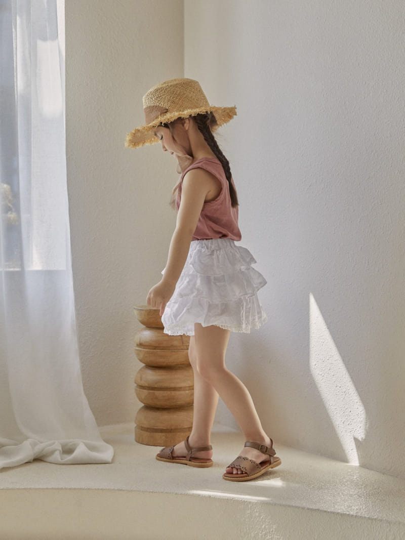 A-Market - Korean Children Fashion - #minifashionista - Ribbon Kan Kan Skirt Pants - 7