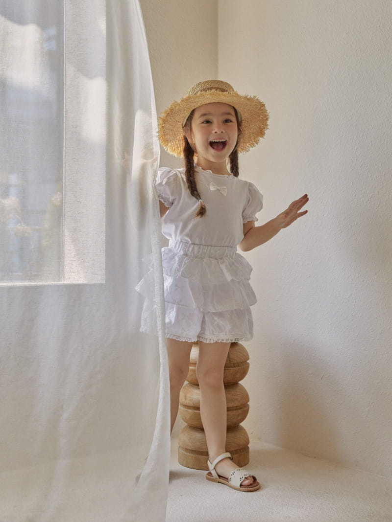 A-Market - Korean Children Fashion - #stylishchildhood - Cuty Ribbon Tee - 10