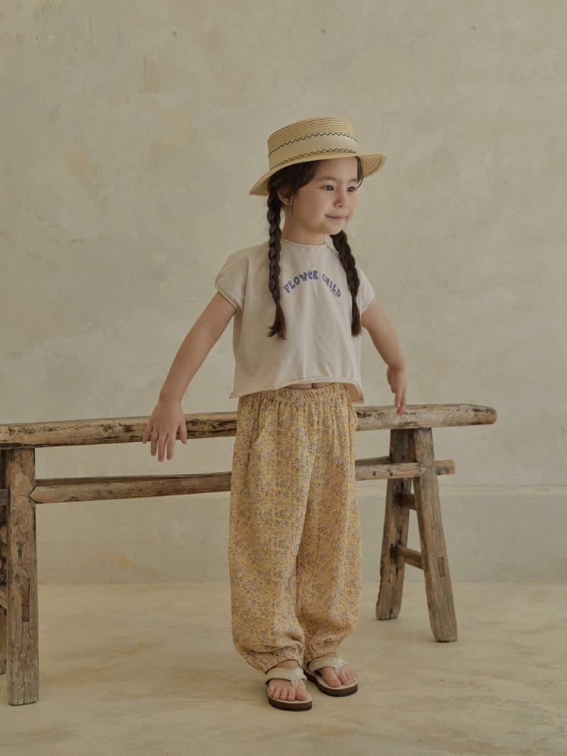 A-Market - Korean Children Fashion - #todddlerfashion - Ice Flower Pants - 4